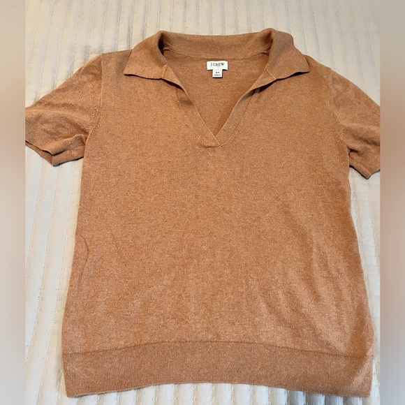 Women’s collared short sleeve sweater by J Crew Factory - Picture 3 of 7